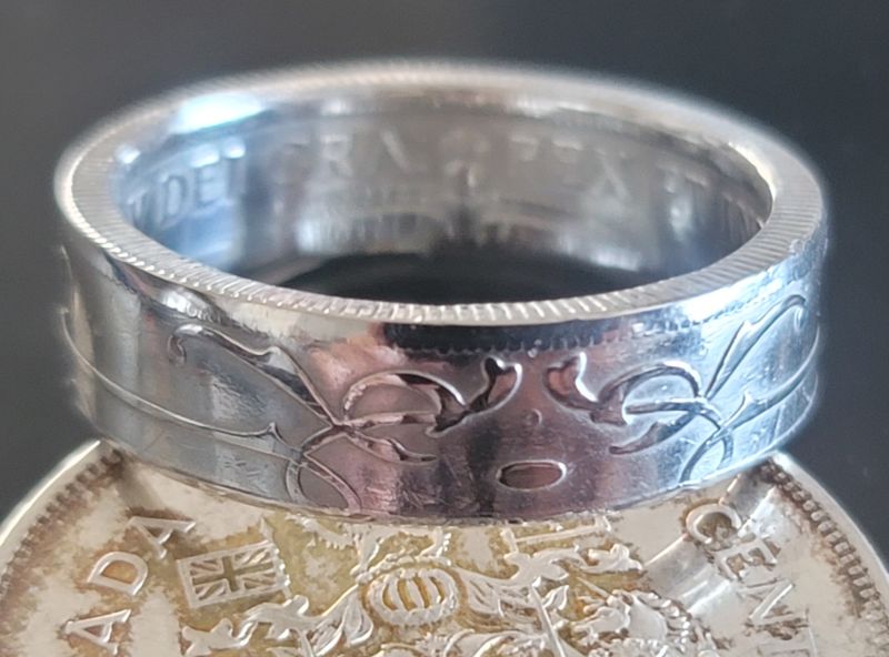 Polished Newfoundland ring.