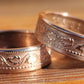 Canadian large cent coin rings